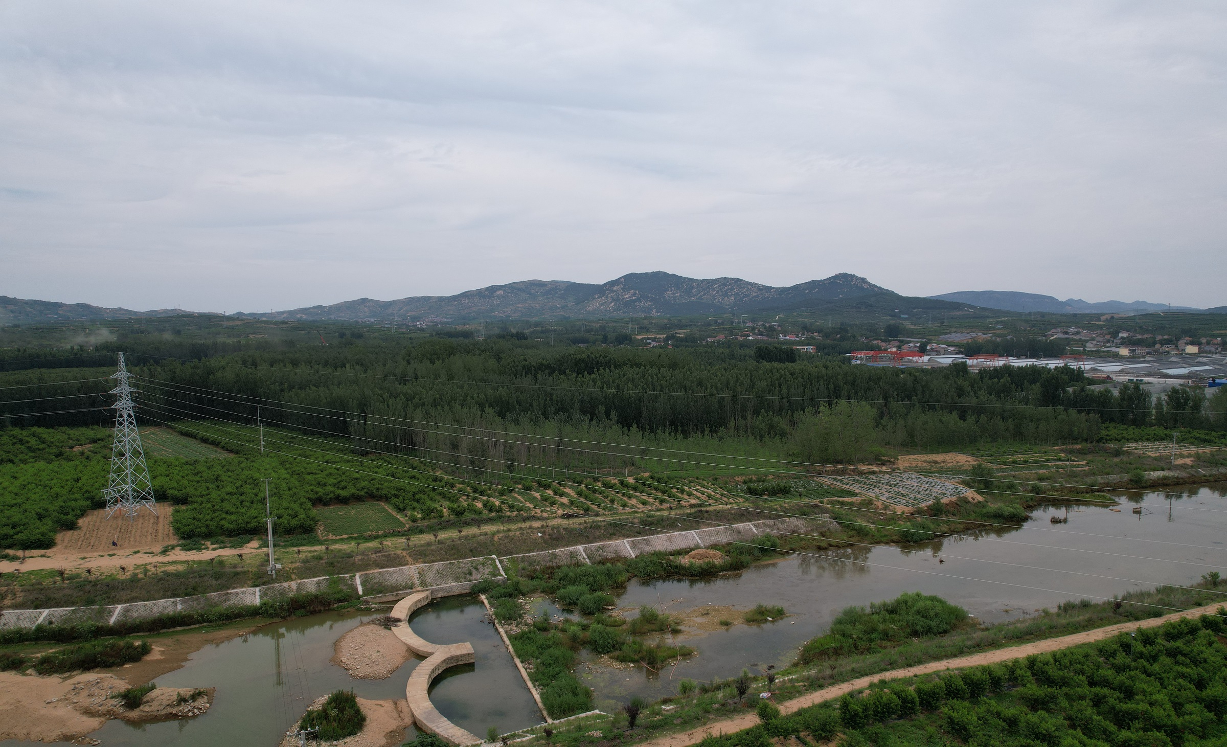 國(guó)網(wǎng)威海供電公司召文～高島110kV線路新建工程跨河項(xiàng)目